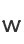 W