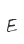 E