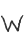 w