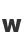 w