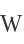 w