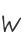 W