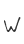 W