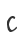 C