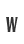 w