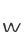 w