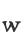 w