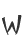 w