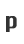 p