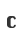 c