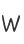 W