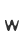 w