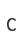 c