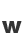 w