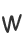 w