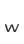 w