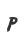 p