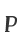 P