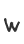 w