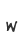 w