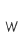 w