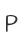 P