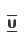 U