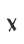 x