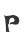 P