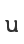 u