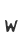 w