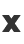 x