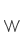 W