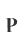 P