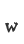 w