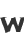 w