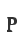 p