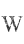 W