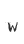 w