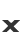 X