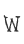 W