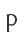 p