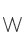 W