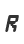 R