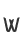 W