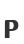 p