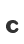 c