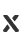 x