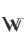 w