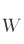 W